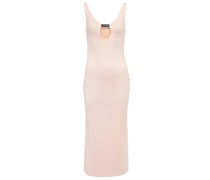 Miu Miu Midikleid aus Jersey mit Cut-out