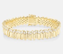 Armband aus 18kt Gelbgold mit Diamanten