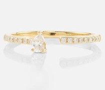 Persee Ring Hera aus 18kt Gelbgold mit Diamanten