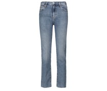 AG Jeans High-Rise Straight Jeans Isabelle