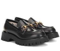 Loafers Horsebit aus Leder