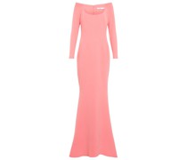 Safiyaa Off-Shoulder-Robe Diana aus Crepe