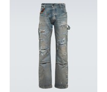 Amiri Karierte Jeans Carpenter