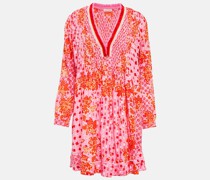 Poupette St Barth Besticktes Minikleid Ola