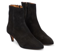 Ankle Boots Deone aus Veloursleder