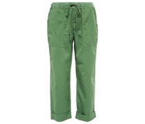 Mid-Rise-Cargohose Misty aus Baumwolle