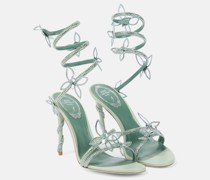 Verzierte Sandalen Margot aus Satin