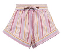 Isabel Marant Gestreifte Shorts Thalia aus Baumwolle