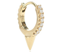 Maria Tash Einzelner Ohrring Single Spike aus 18kt Gelbgold mit Diamanten