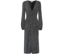 Simkhai Midikleid aus Metallic-Jersey