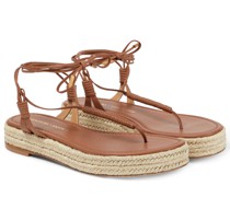 Aquazzura Raquel Diniz Espadrille-Zehensandalen Sole