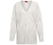 Missoni Pullover mit V-Ausschnitt