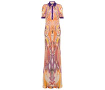 Etro Maxikleid aus Haekelstrick