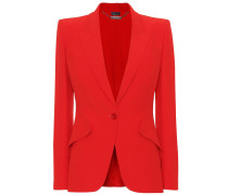 Blazer aus Crepe