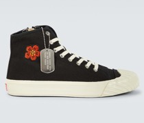 Kenzo High-Top-Sneakers Kenzoschool aus Canvas