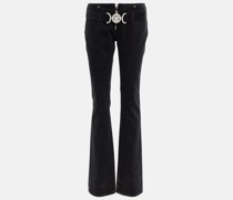Versace Low-Rise Flared Jeans