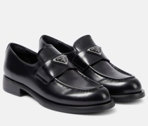 Loafers aus Leder