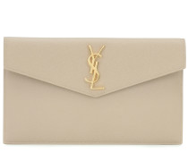 Saint Laurent Clutch Uptown aus Leder