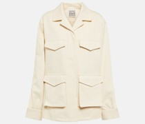 Toteme Jacke aus Baumwoll-Twill