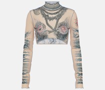 Tattoo Collection Cropped-Top
