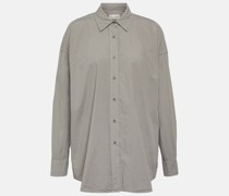 Nili Lotan Oversize-Hemd Mael aus Baumwollpopeline