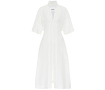 Jil Sander Midikleid aus Baumwolle