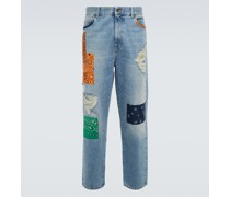 Alanui Wide-Leg Jeans