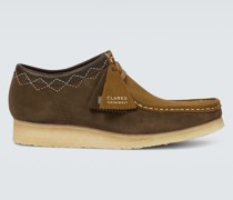Clarks Originals Ankle Boots Wallabee aus Veloursleder