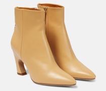 Chloe Ankle Boots Oli aus Leder