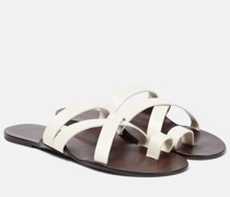 The Row Sandalen Kris aus Leder