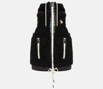 Moncler Grenoble Daunenweste aus Fleece