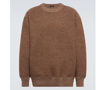 Pullover aus einem Wollgemisch