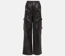 Dion Lee Cargohose aus Leder