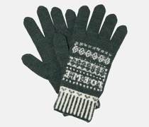 X Suna Fujita Handschuhe aus einem Wollgemisch