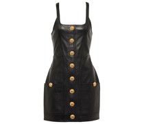 Balmain Minikleid aus Leder
