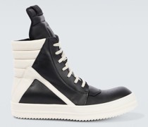 Rick Owens Sneakers Geobasket aus Leder