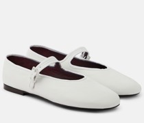 The Row Ballerinas MJ aus Leder