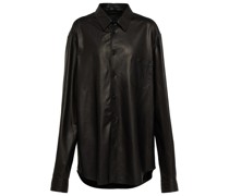 Ann Demeulemeester Hemd Alla aus Leder