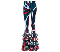 Pucci Bedruckte Hose aus Jersey