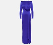 Robe aus Satin