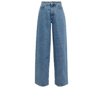 Off-White Mid-Rise Baggy-Jeans aus Baumwolle