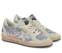 Golden Goose Sneakers Ball Star mit Glitter
