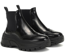 Prada Ankle Boots aus Leder