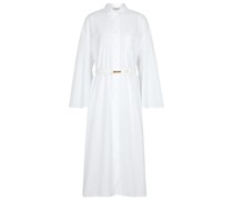 Fendi Hemdblusenkleid aus Baumwollpopeline