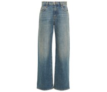 The Row High-Rise Jeans Eglitta mit weitem Bein