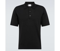 Burberry Poloshirt aus einem Wollgemisch