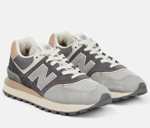 Sneakers 574 mit Veloursleder