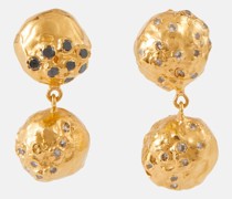 Alighieri Ohrringe The Inferno aus 9kt Gelbgold mit Diamanten
