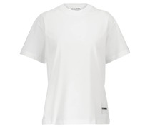 Jil Sander Set aus drei T-Shirts aus Baumwoll-Jersey