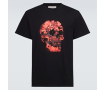 Bedrucktes T-Shirt Skull aus Baumwoll-Jersey